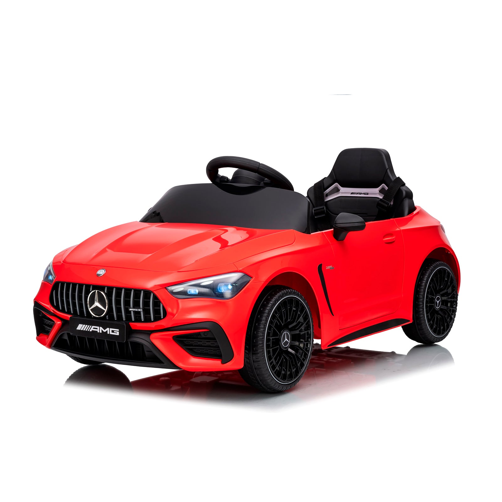 Chipolino Електрическа кола Mercedes AMG CLE 53 червена