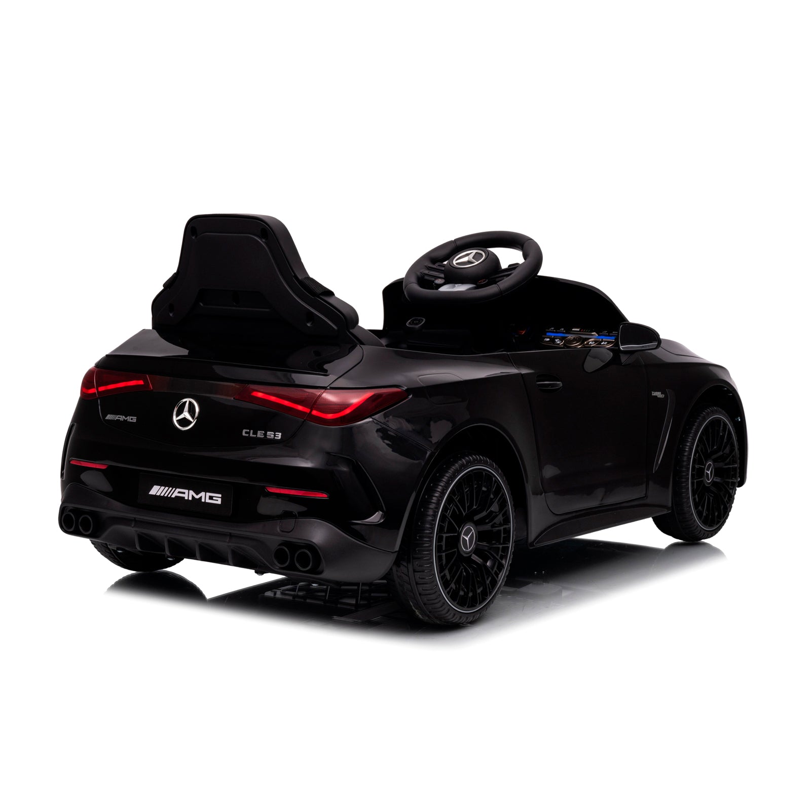 Chipolino Електрическа кола Mercedes AMG CLE 53 черна