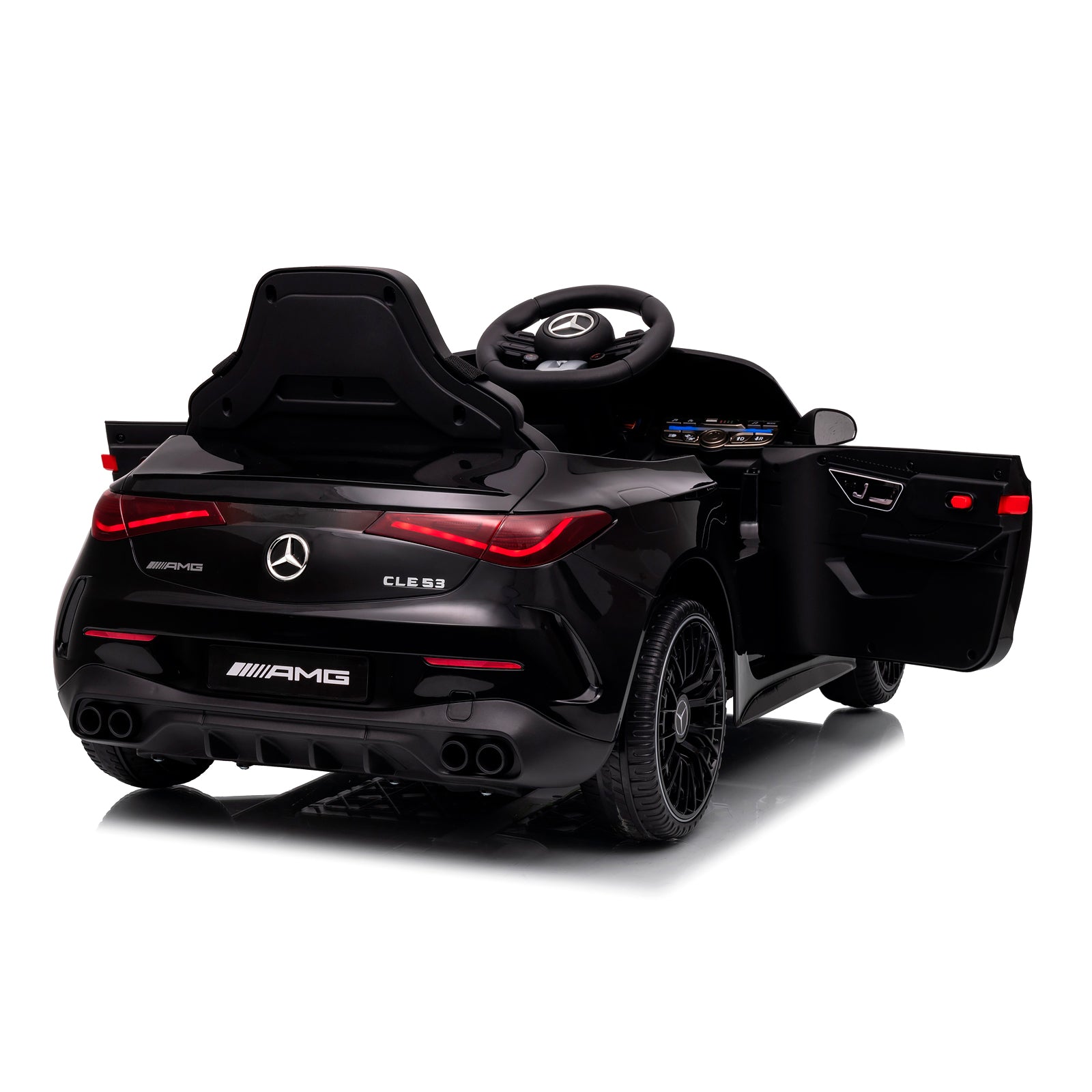 Chipolino Електрическа кола Mercedes AMG CLE 53 черна