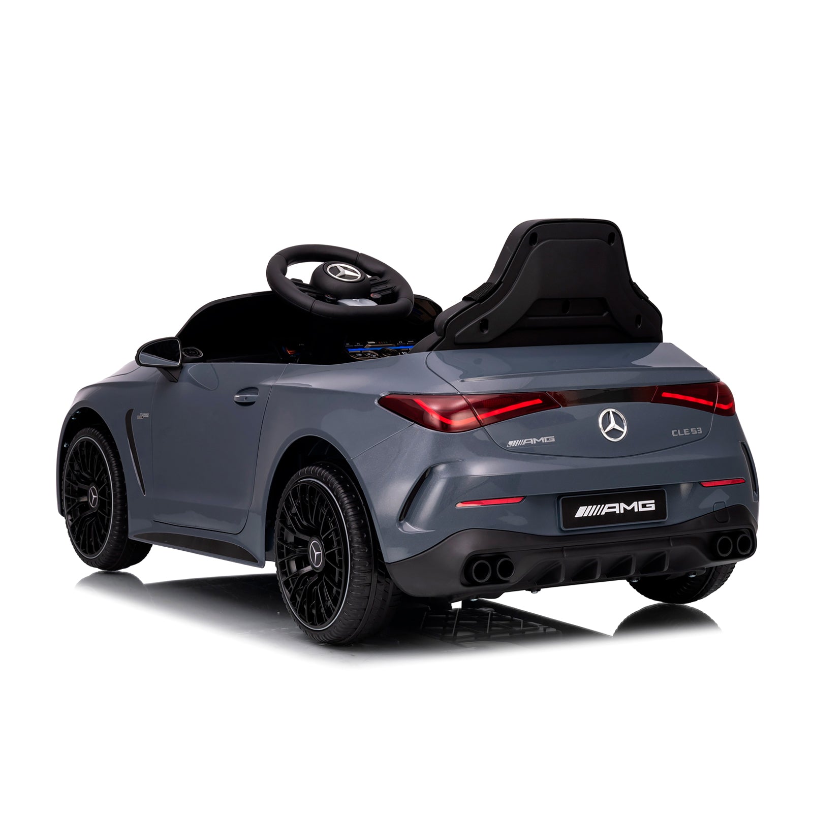 Chipolino Електрическа кола Mercedes AMG CLE 53 сива