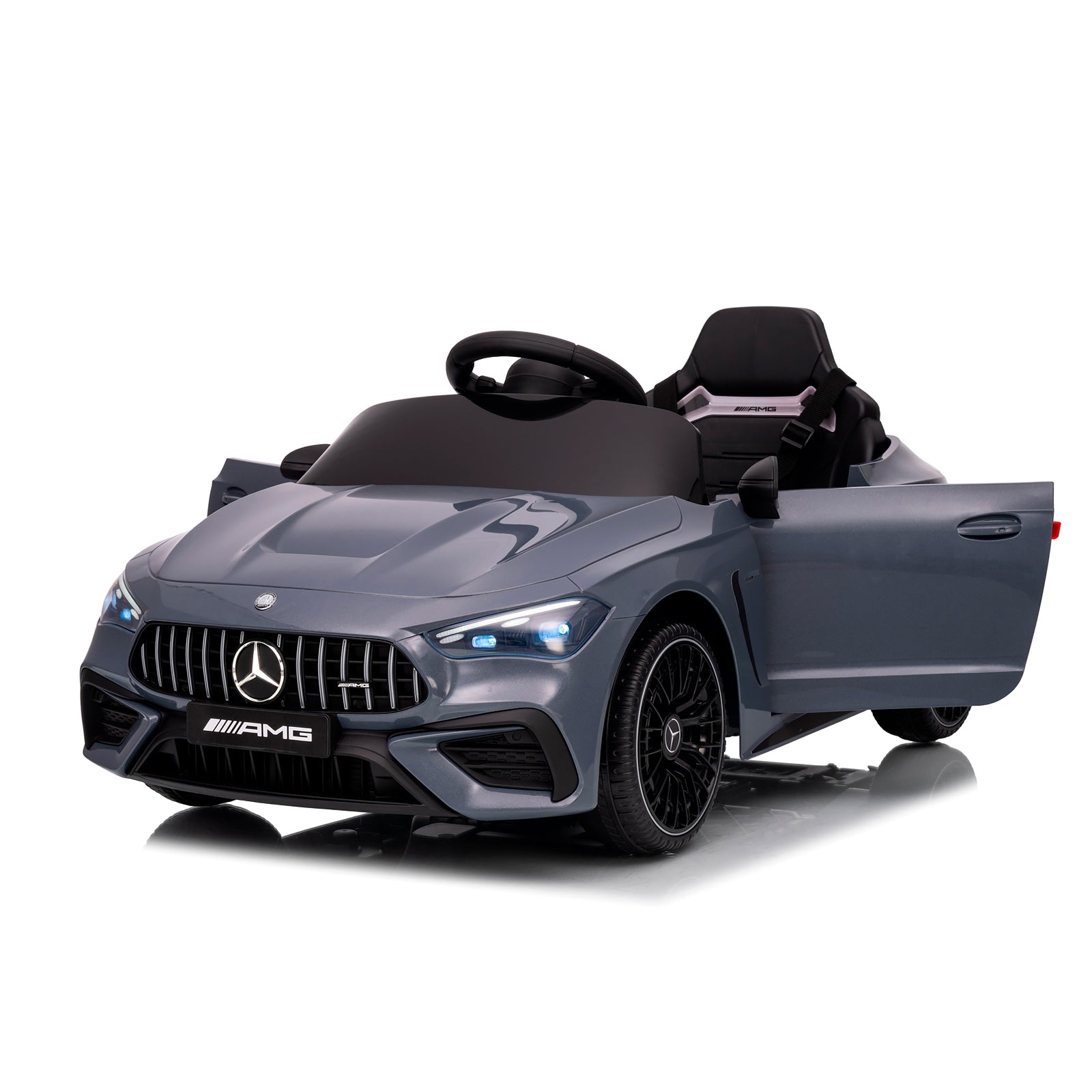 Chipolino Електрическа кола Mercedes AMG CLE 53 сива