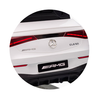 Chipolino Електрическа кола Mercedes AMG CLE 53 бяла