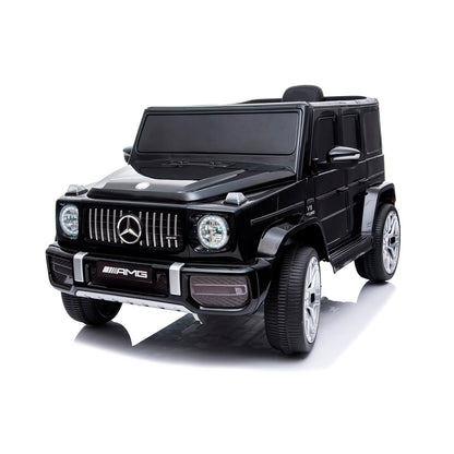 Chipolino Джип MercedesAMG G63 черенEVAгуми,коженa