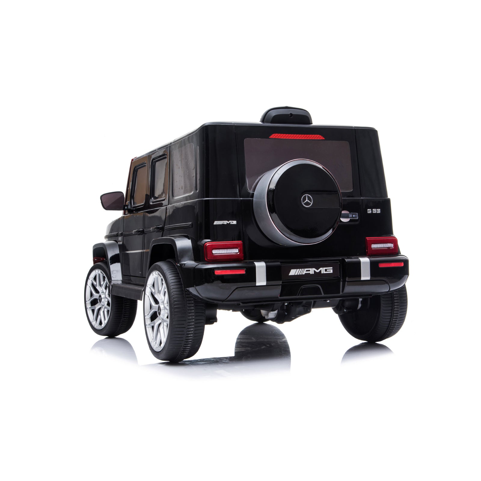 Chipolino Джип MercedesAMG G63 черенEVAгуми,коженa