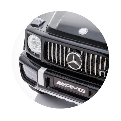 Chipolino Джип MercedesAMG G63 черенEVAгуми,коженa