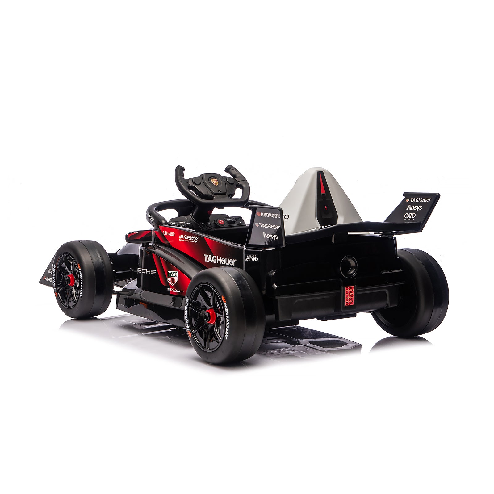 Chipolino Електрическа кола Formula E Porsche червена