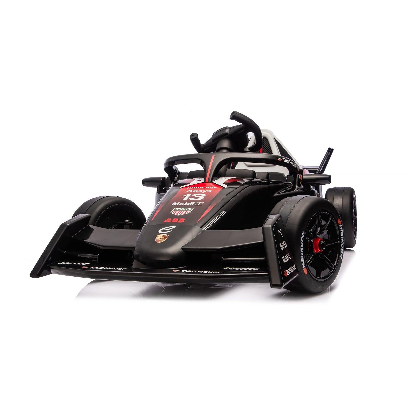 Chipolino Електрическа кола Formula E Porsche червена
