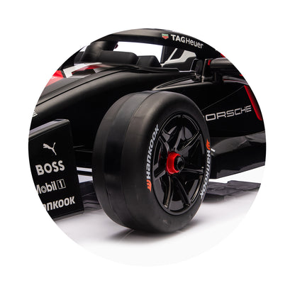 Chipolino Електрическа кола Formula E Porsche червена