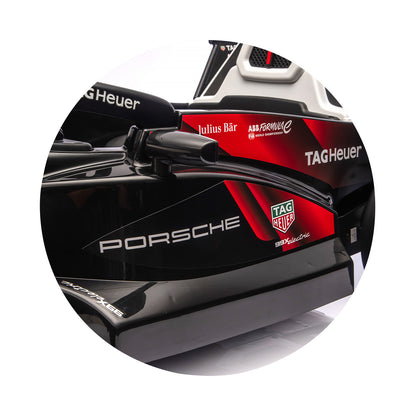 Chipolino Електрическа кола Formula E Porsche червена
