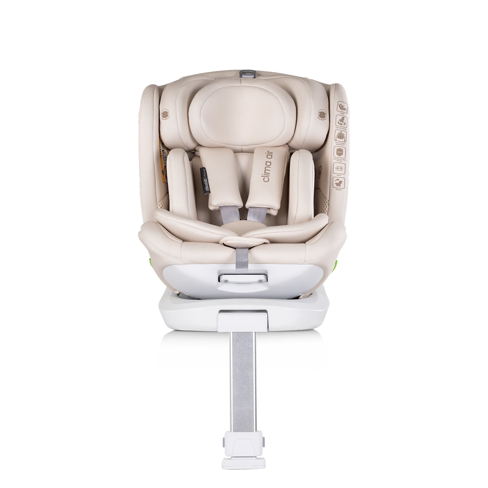 Chipolino Столче за кола360 I-size 40-150 CLIMA AIR бишко