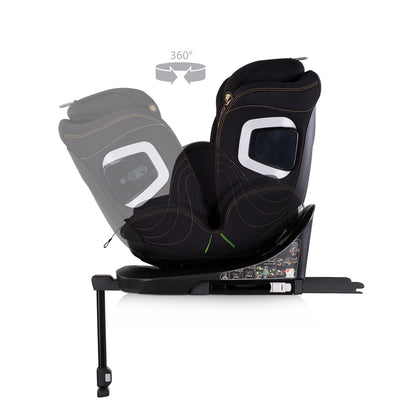 Chipolino Столче за кола360 I-size 40-150 CLIMA AIR къпин