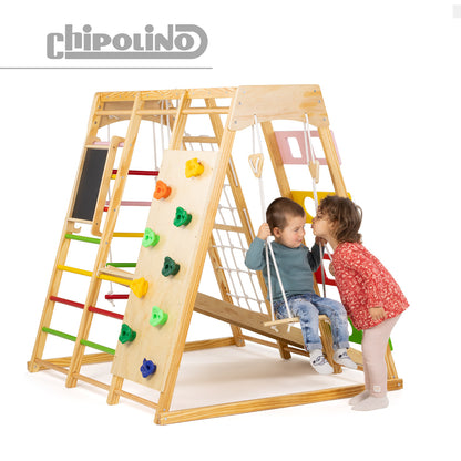 Chipolino Детска играчка за катерене с люлка и черна дъск