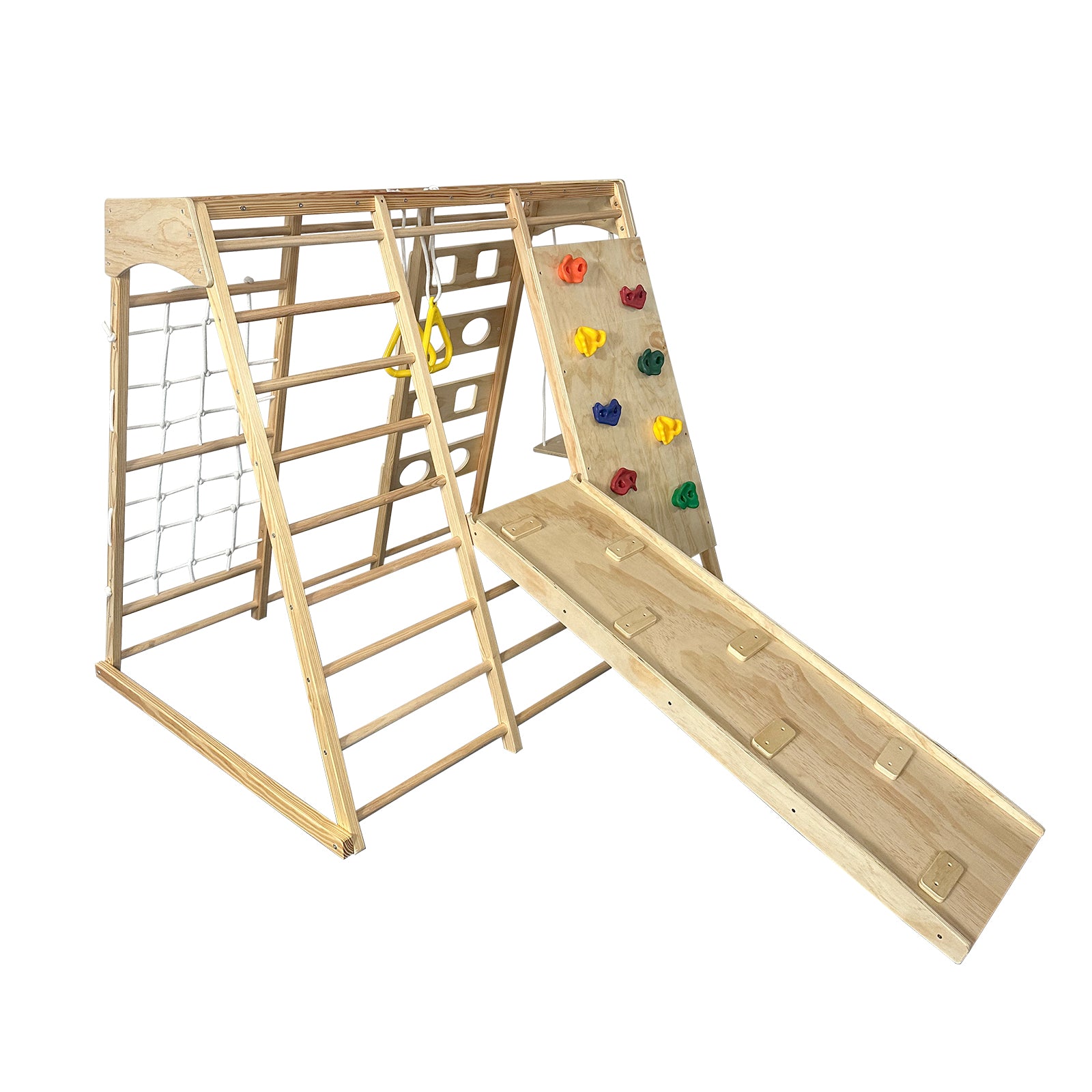 Chipolino Детска играчка за катерене и люлка дървена