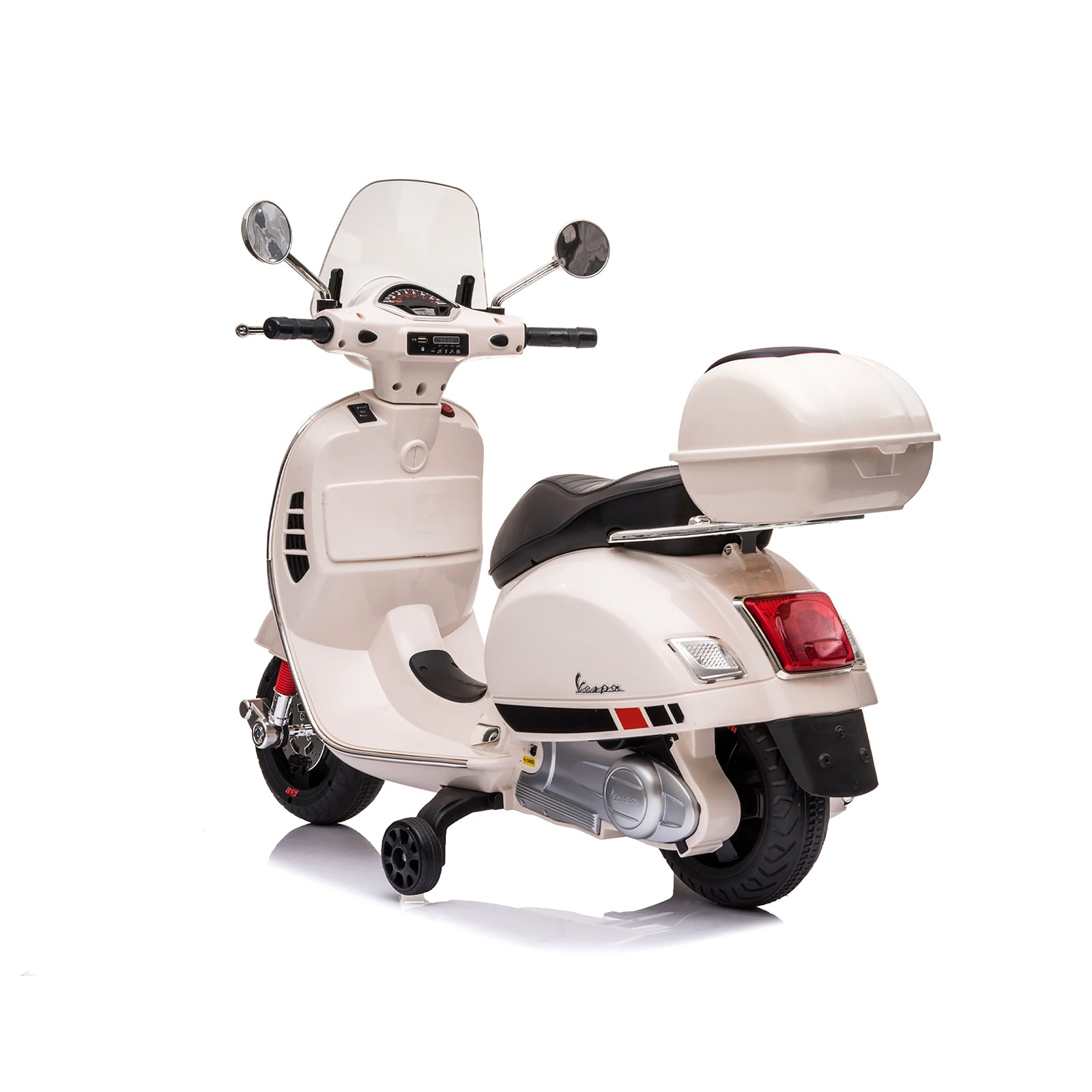 Chipolino Електрически мотор Vespa GTS Super бял