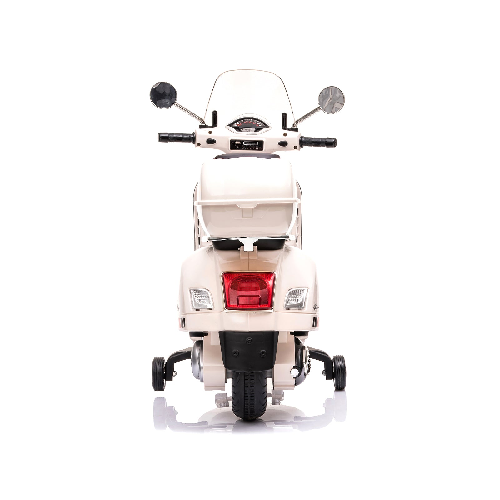 Chipolino Електрически мотор Vespa GTS Super бял