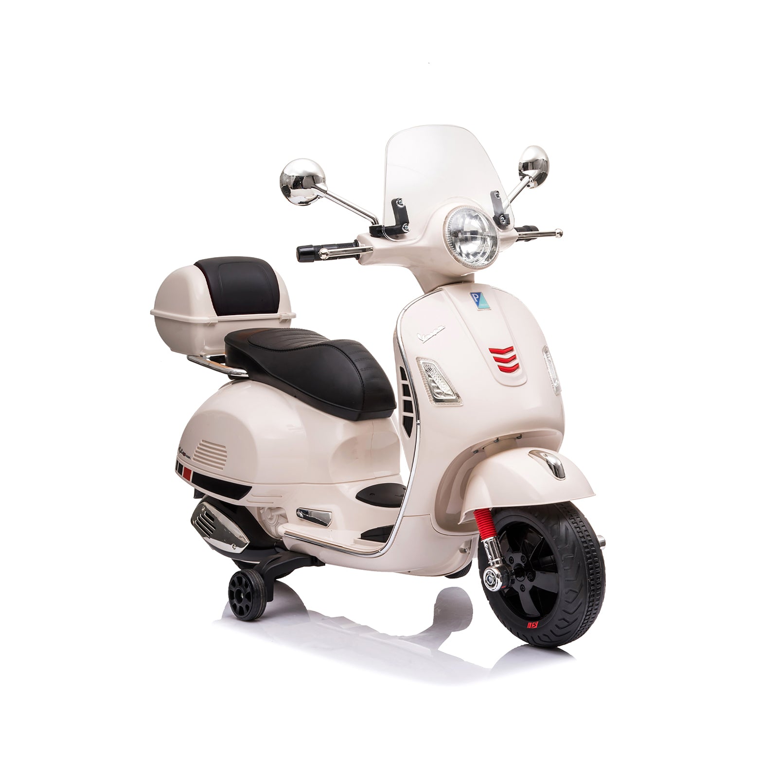 Chipolino Електрически мотор Vespa GTS Super бял