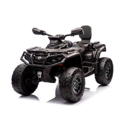 Chipolino Електрическо ATV CAN AM OUTLANDER черно EVA гуми