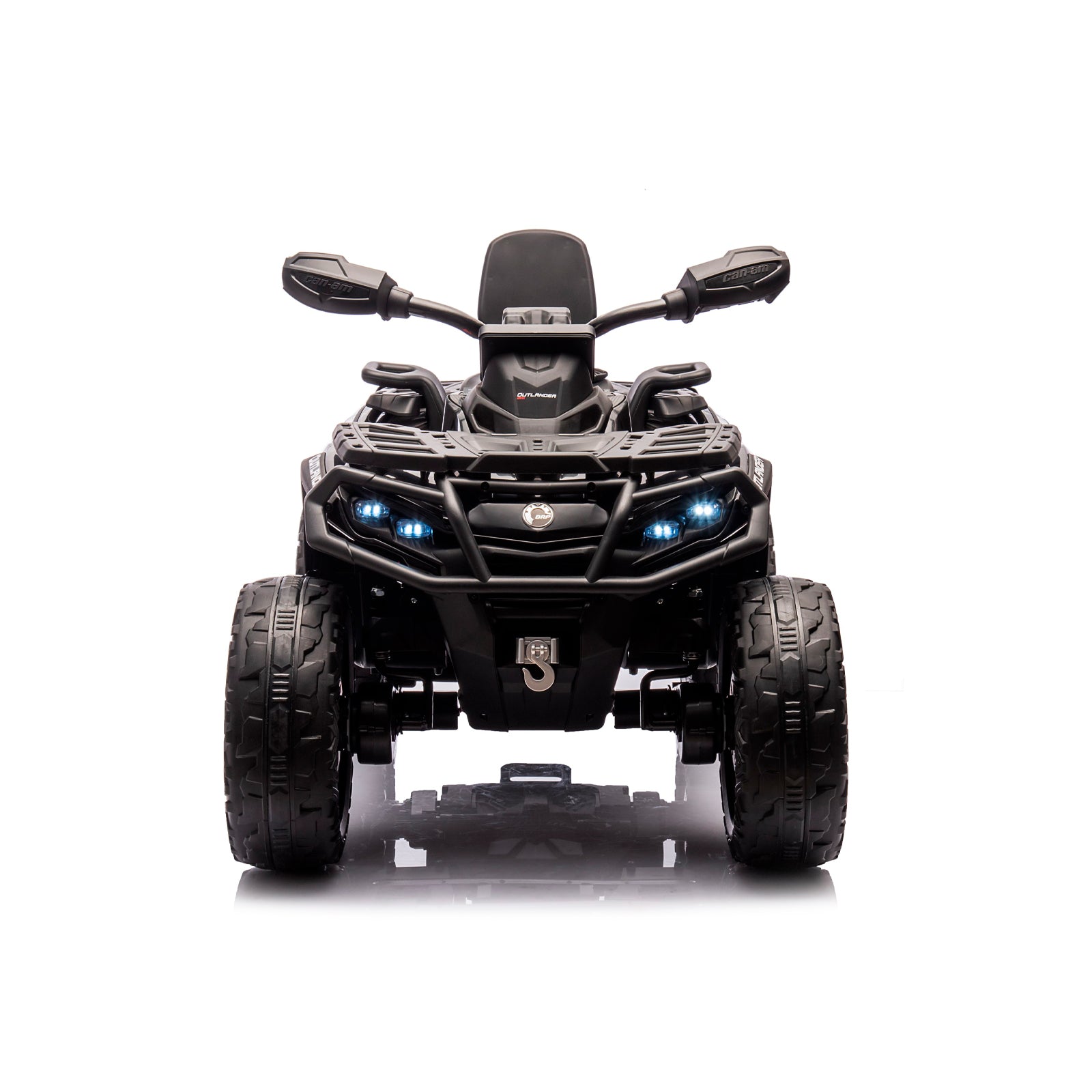 Chipolino Електрическо ATV CAN AM OUTLANDER черно EVA гуми