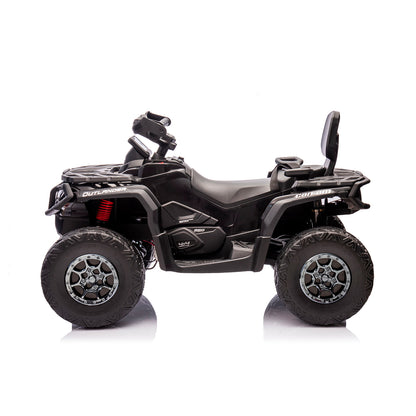 Chipolino Електрическо ATV CAN AM OUTLANDER черно EVA гуми