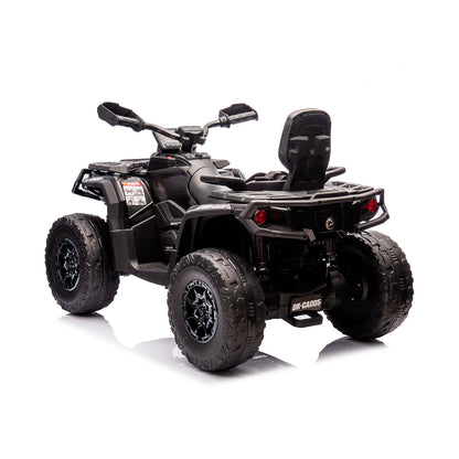 Chipolino Електрическо ATV CAN AM OUTLANDER черно EVA гуми