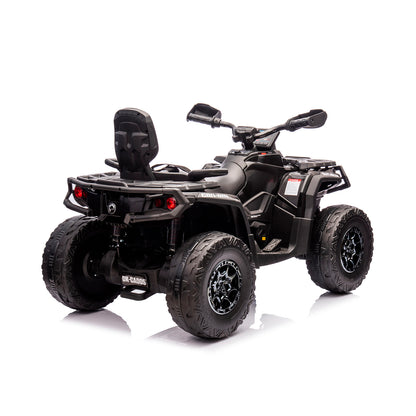 Chipolino Електрическо ATV CAN AM OUTLANDER черно EVA гуми