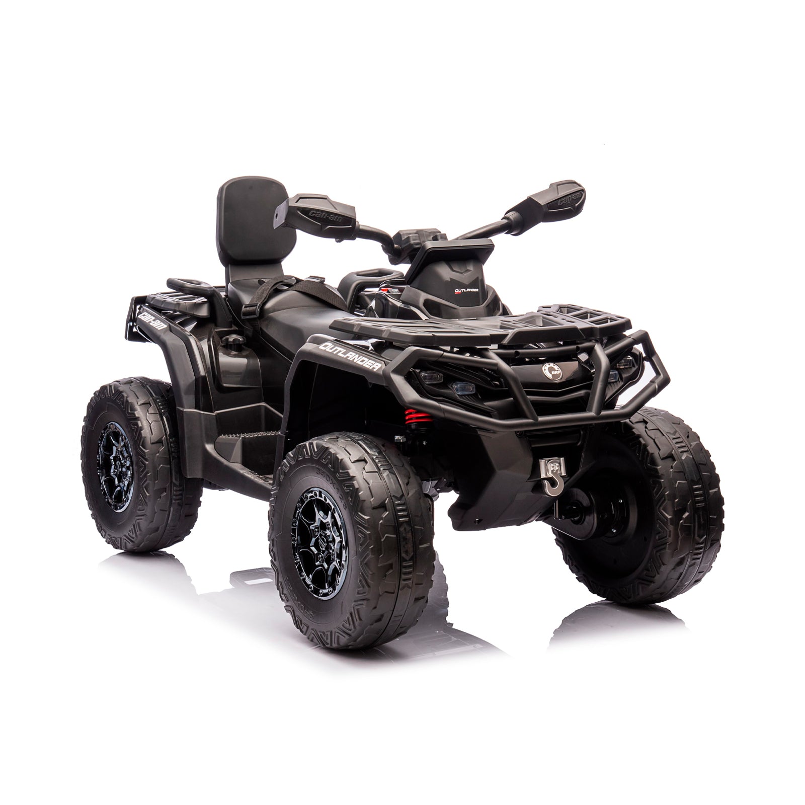 Chipolino Електрическо ATV CAN AM OUTLANDER черно EVA гуми