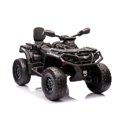 Chipolino Електрическо ATV CAN AM OUTLANDER черно EVA гуми