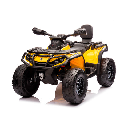 Chipolino Електрическо ATV CAN AM OUTLANDER жълто EVA гуми