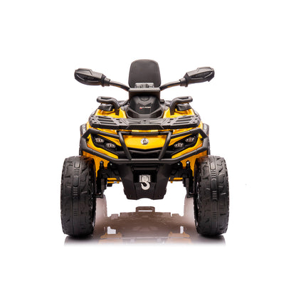 Chipolino Електрическо ATV CAN AM OUTLANDER жълто EVA гуми