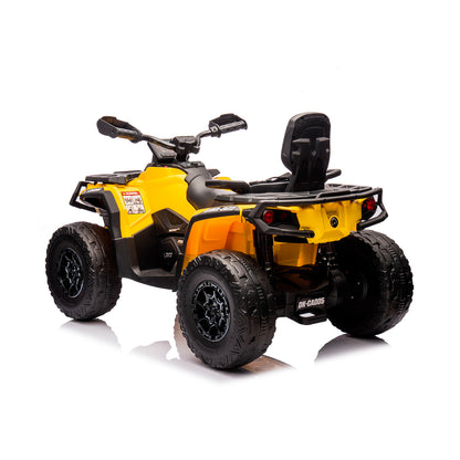 Chipolino Електрическо ATV CAN AM OUTLANDER жълто EVA гуми