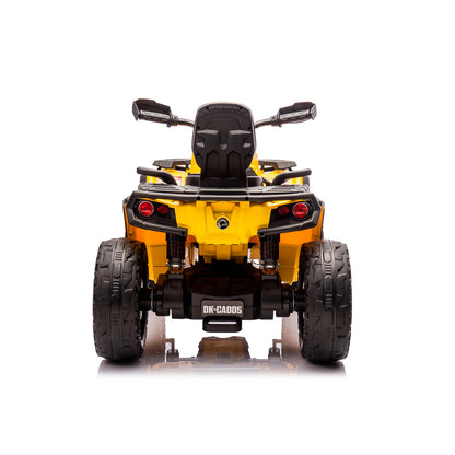 Chipolino Електрическо ATV CAN AM OUTLANDER жълто EVA гуми