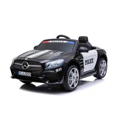 Chipolino Електрическа кола Police Mercedes SL500 черна