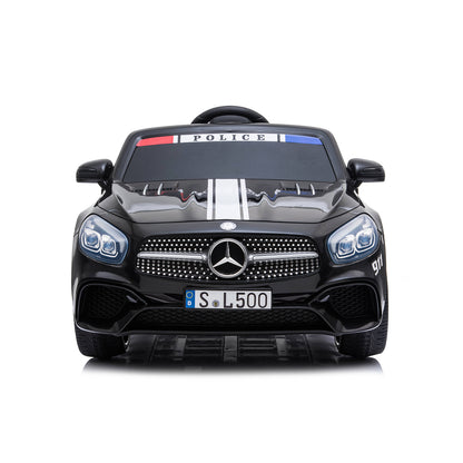 Chipolino Електрическа кола Police Mercedes SL500 черна