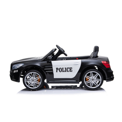 Chipolino Електрическа кола Police Mercedes SL500 черна