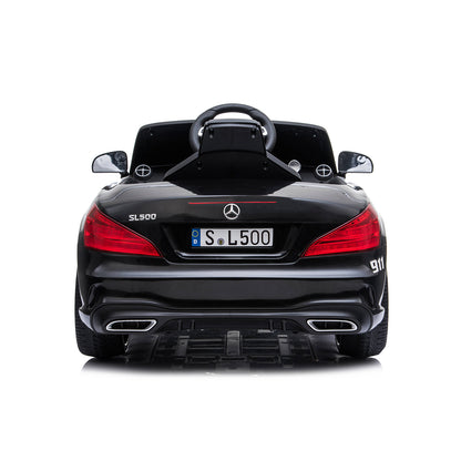 Chipolino Електрическа кола Police Mercedes SL500 черна