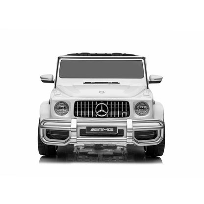 Chipolino Eл.джип MERCEDES G63 за две деца бял EVA