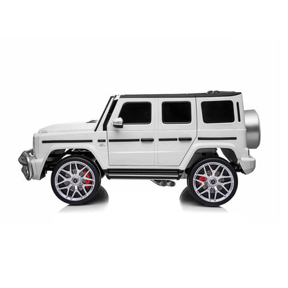Chipolino Eл.джип MERCEDES G63 за две деца бял EVA