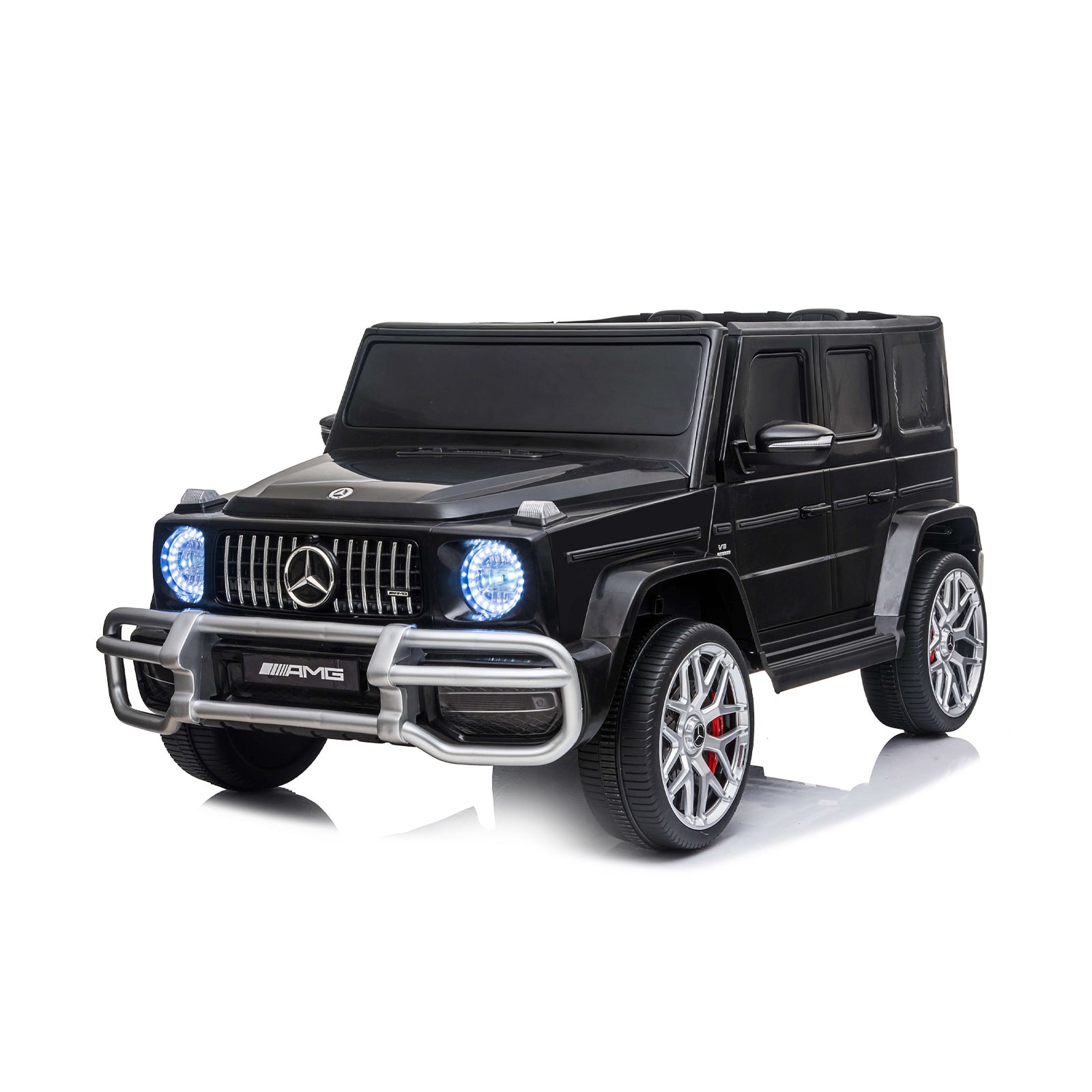 Chipolino Eл.джипMERCEDES G63 за две деца черен EV