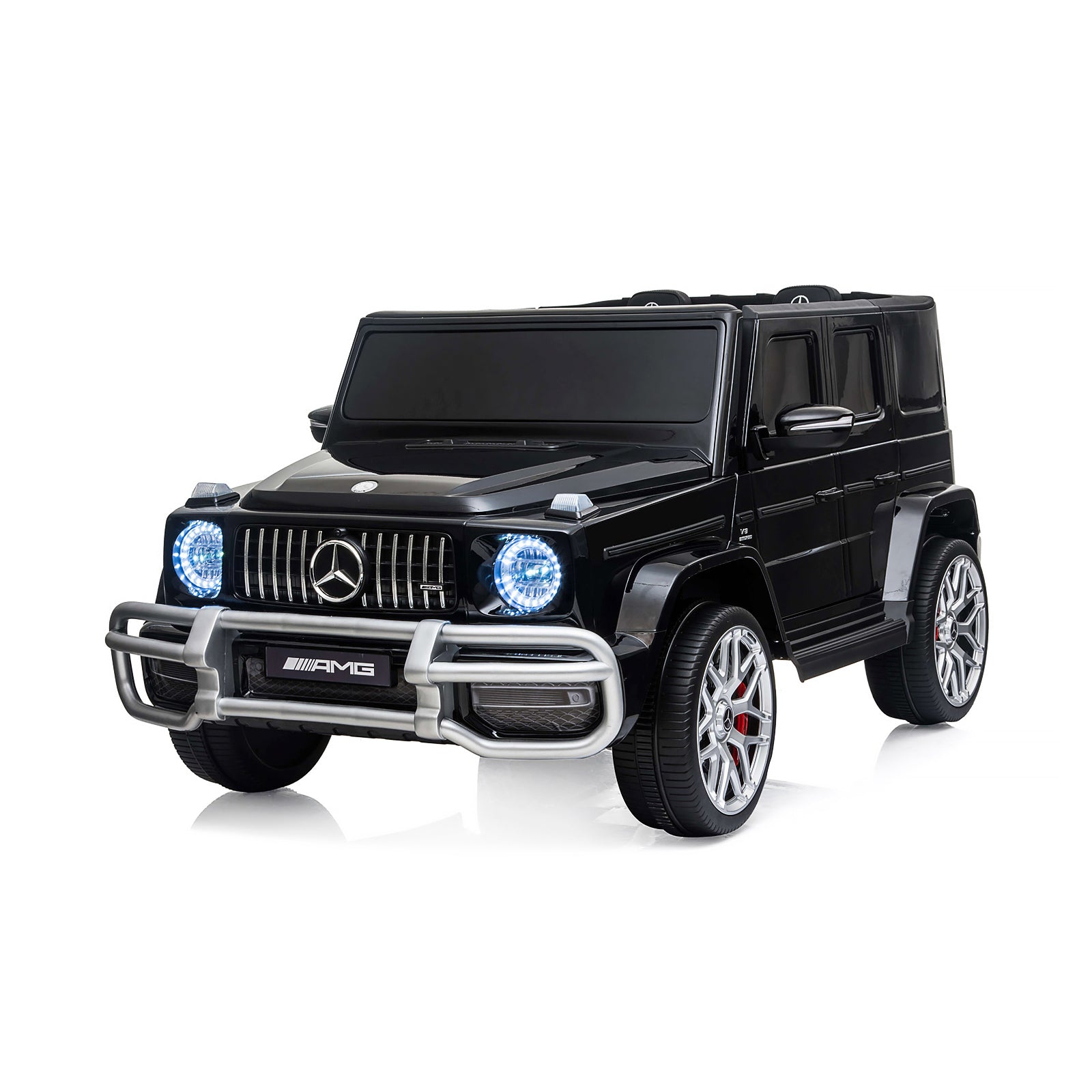 Chipolino Eл.джипMERCEDES G63 за две деца черен EV