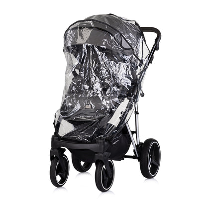 Chipolino Детска количка 3 в 1 Империум тъмно сива