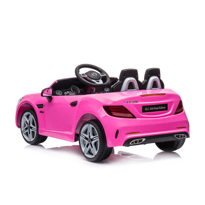 Chipolino Електрическа кола Mercedes Benz SLC300 LUX розова