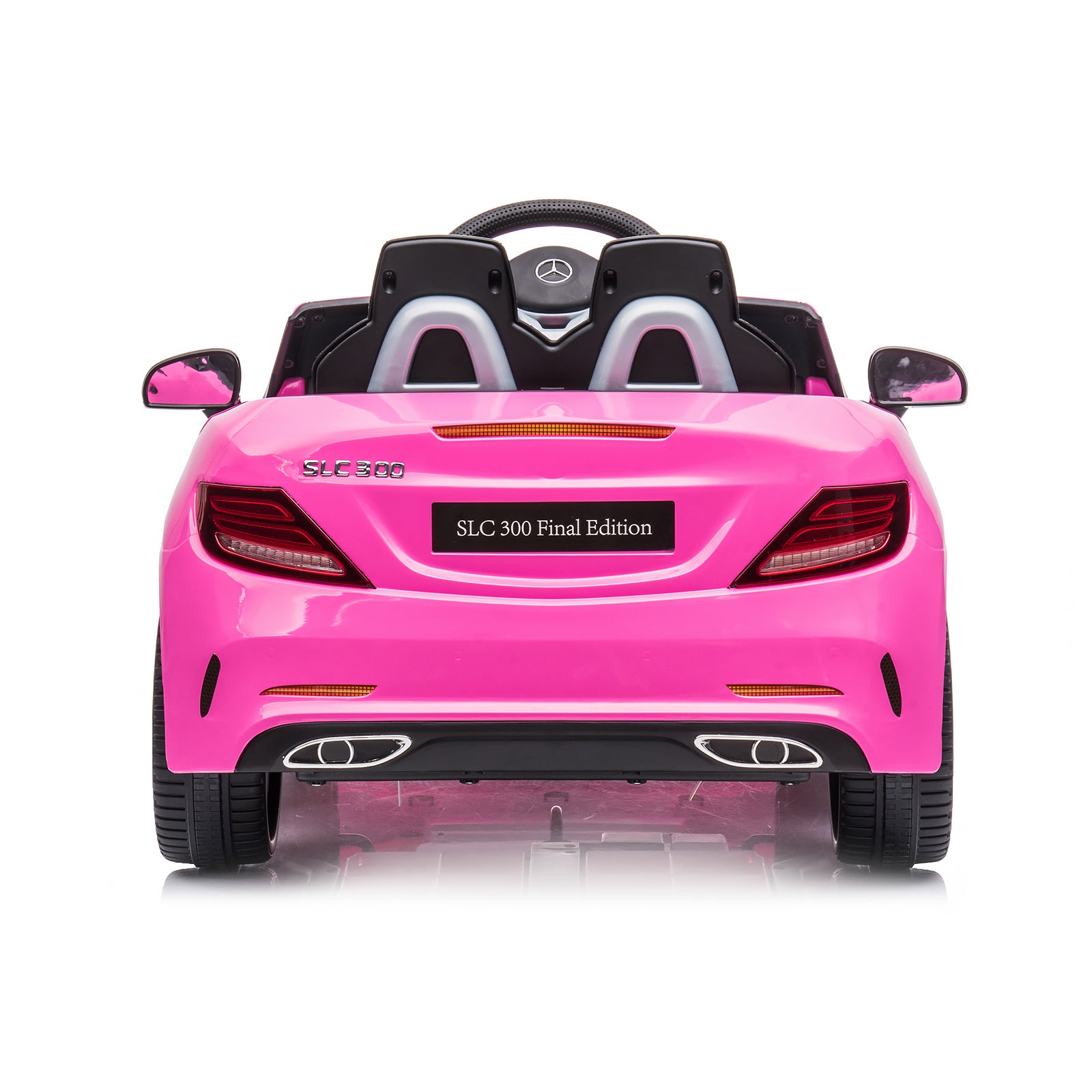 Chipolino Електрическа кола Mercedes Benz SLC300 LUX розова