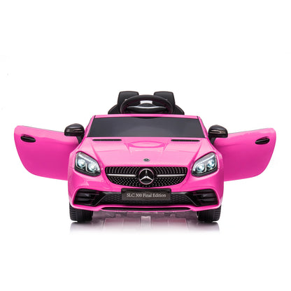 Chipolino Електрическа кола Mercedes Benz SLC300 LUX розова