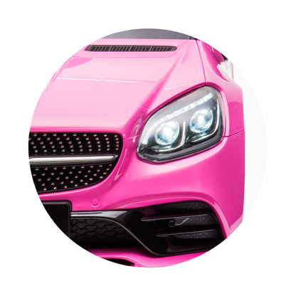 Chipolino Електрическа кола Mercedes Benz SLC300 LUX розова