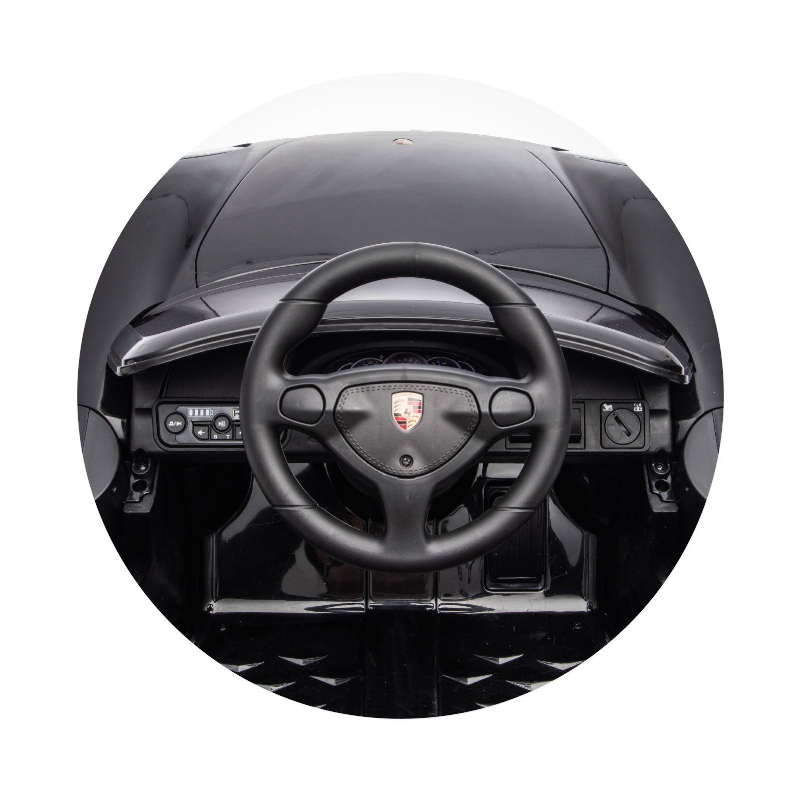 Chipolino Електрическа кола Porsche Carrera GT LUX черна