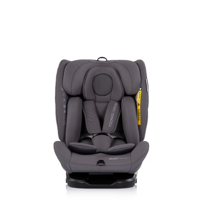 Chipolino Столче за кола360 I-size40-150 Techno iGROW сив