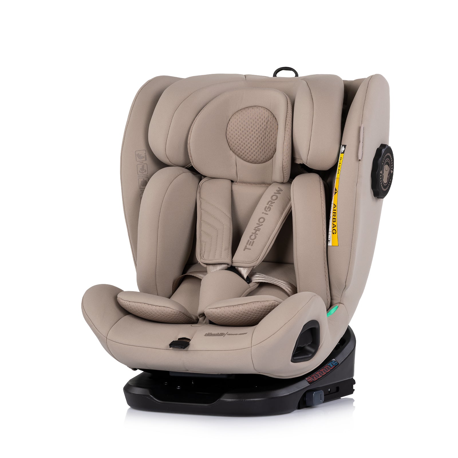 Chipolino Столче за кола360 I-size40-150 Techno iGROW лат