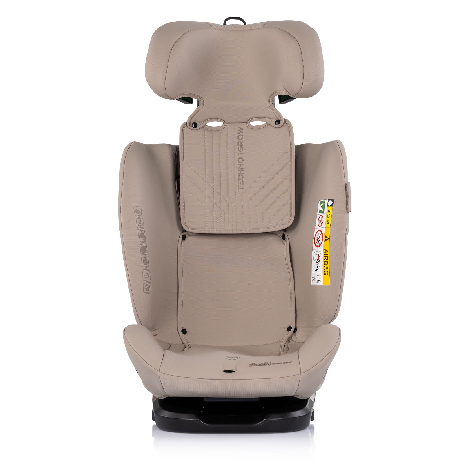 Chipolino Столче за кола360 I-size40-150 Techno iGROW лат