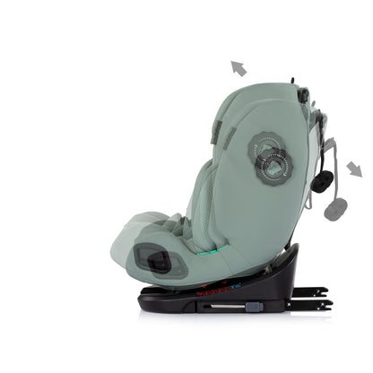 Chipolino Столче за кола360 I-size40-150 Techno iGROW мат