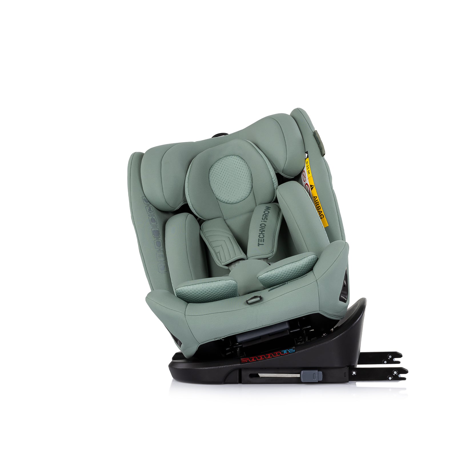 Chipolino Столче за кола360 I-size40-150 Techno iGROW мат